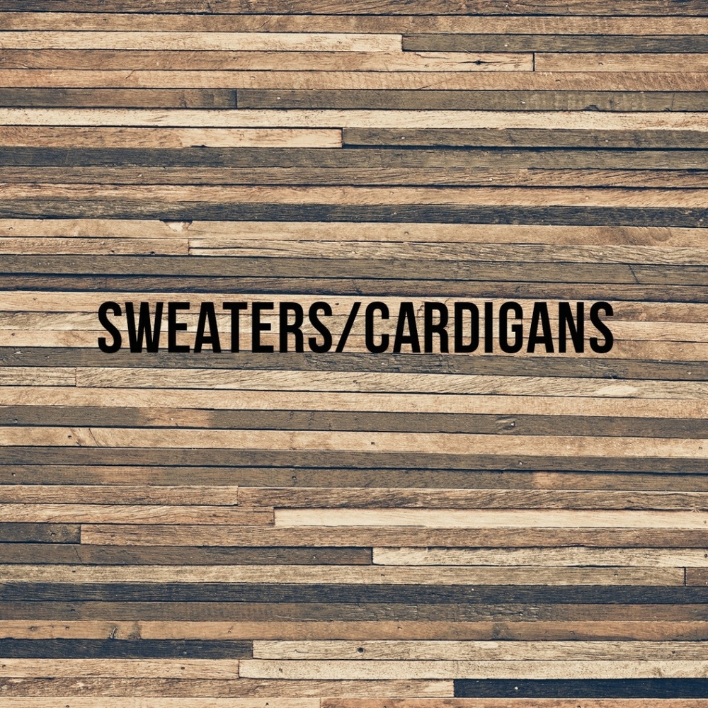 Sweaters/Cardigans